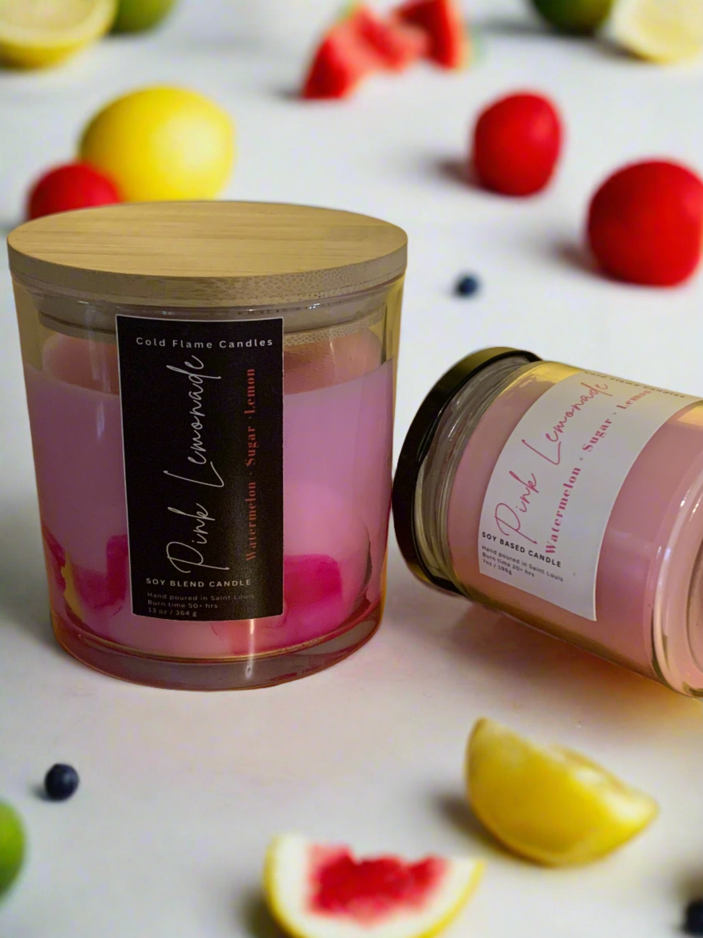 Pink Lemonade Candle