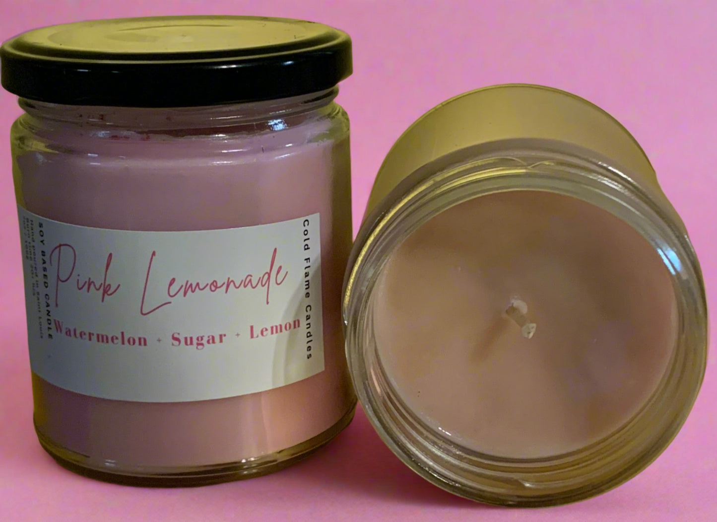Pink Lemonade Candle