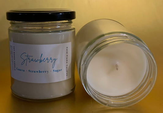 9oz Strawberry Jar Candle